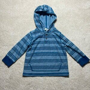 Crazy 8 Boys Striped Hoodie - Size: 12-18 months